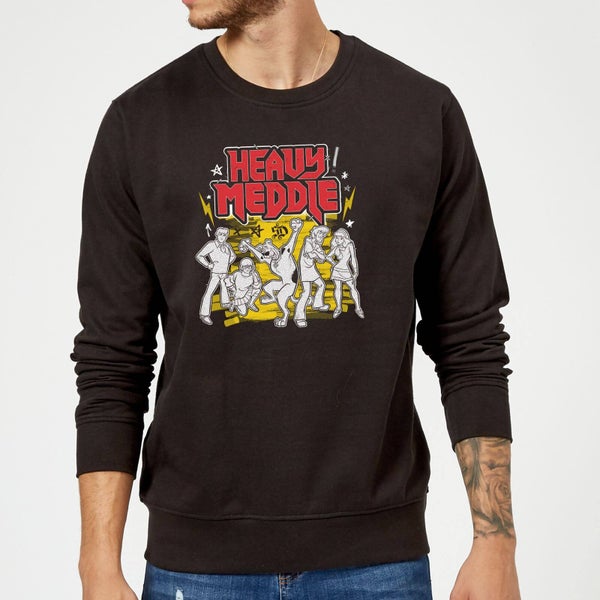 Scooby Doo Heavy Meddle Sweatshirt - Black