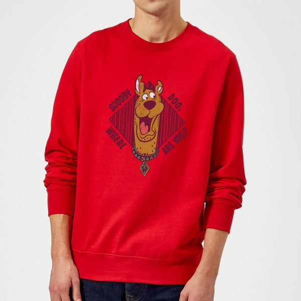 Scooby Doo Where Are You? Sweatshirt - Red