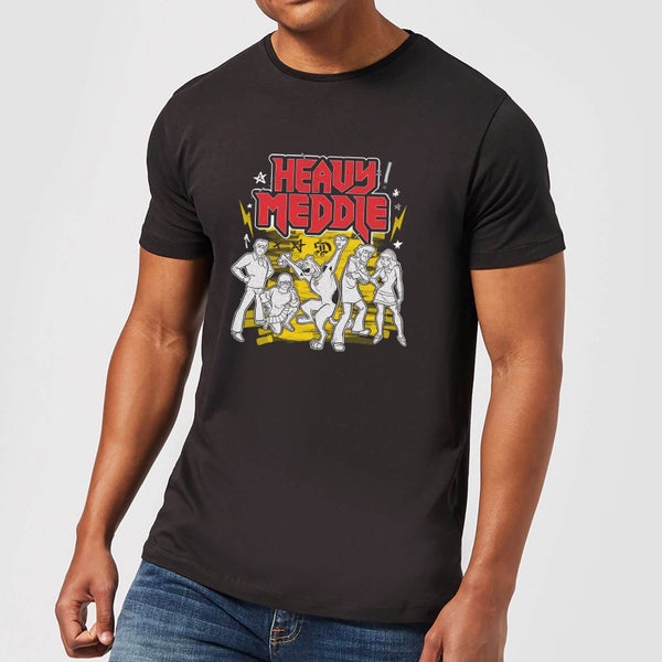 Scooby Doo Heavy Meddle Men's T-Shirt - Black