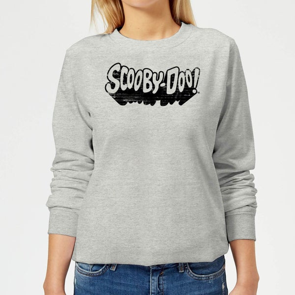 Scooby Doo Retro Mono Logo Women's Sweatshirt - Grey