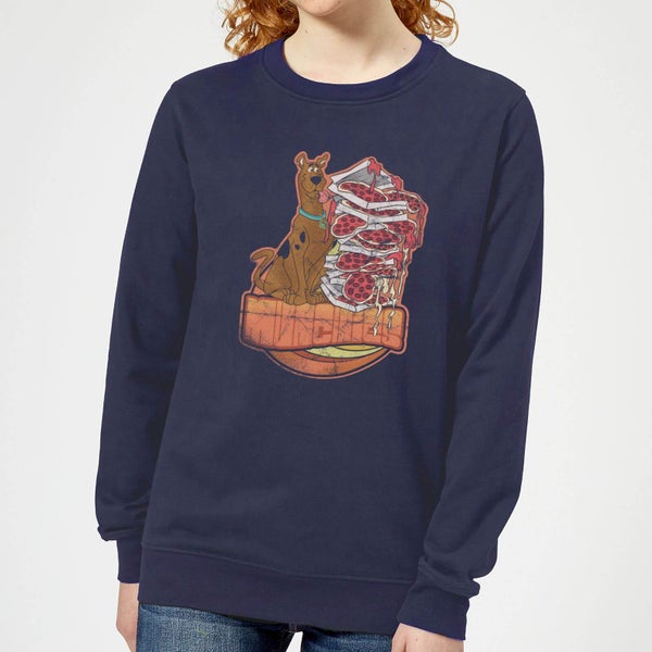 Scooby Doo Munchies Women's Sweatshirt - Navy