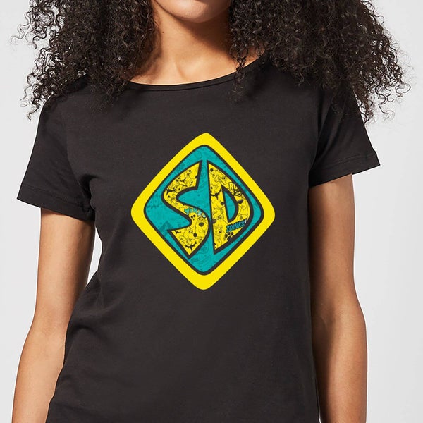 Scooby Doo Emblem Women's T-Shirt - Black