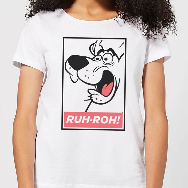 Scooby Doo Ruh-Roh! Women's T-Shirt - White