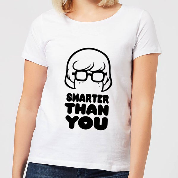 Scooby Doo Smarter Than You Women's T-Shirt - White