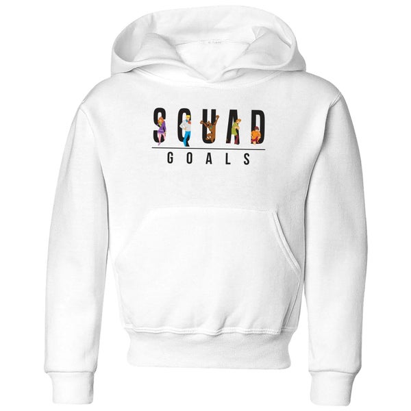 Scooby Doo Squad Goals Kids' Hoodie - White