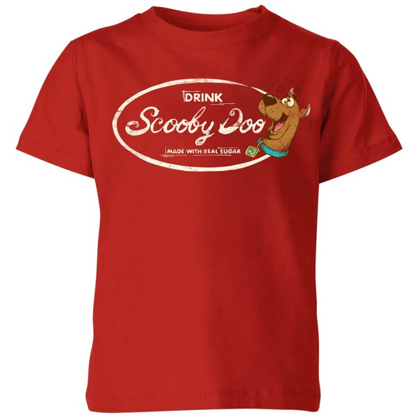Scooby Doo Cola Kids' T-Shirt - Red