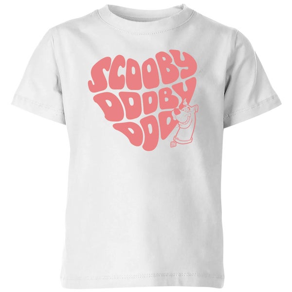 Scooby Doo I Ruv You Kids' T-Shirt - White - 5-6 Jahre