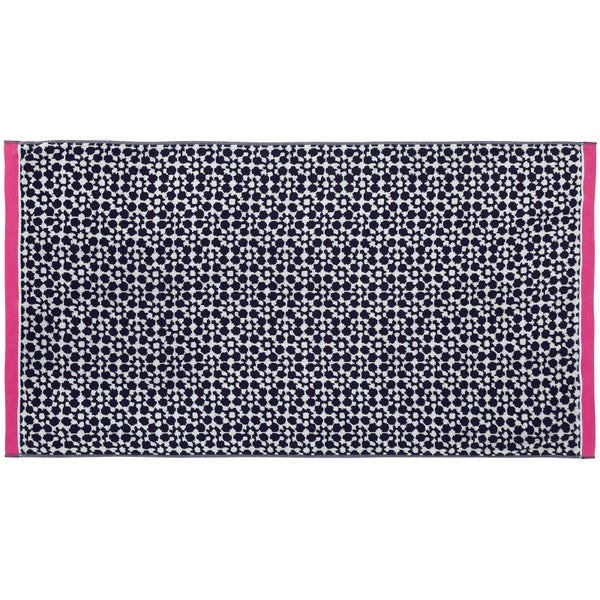 Joules Tile Geo Towels - French Navy