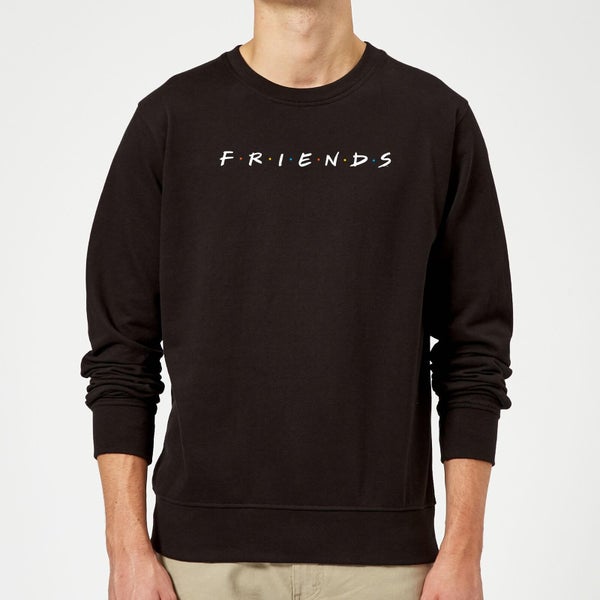 Friends Logo Contrast Sweatshirt - Black