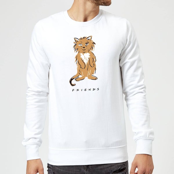 Friends Smelly Cat Sweatshirt - White