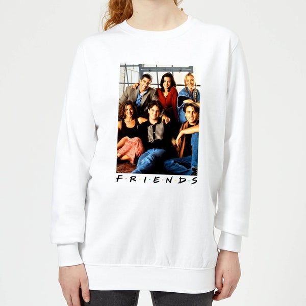 Friends Group Photo Women's Sweatshirt - White