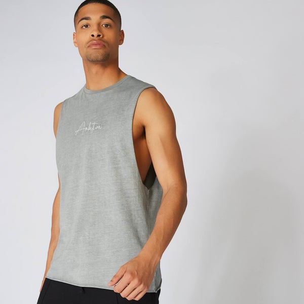 Neon Signature Tank - grau