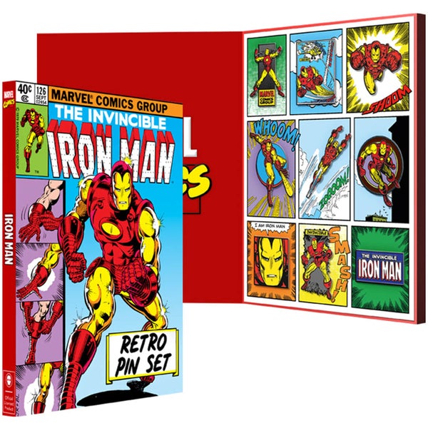 Iron Man Pin Set