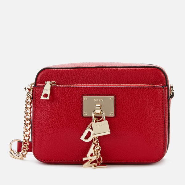 DKNY Women's Elissa TZ Cross Body Bag - Bright Red