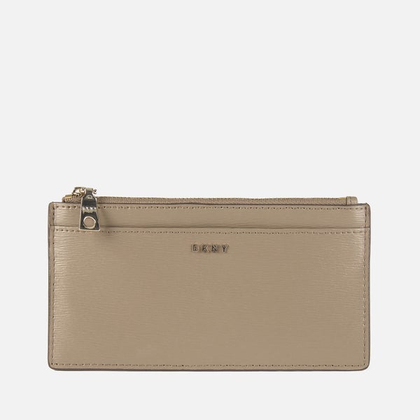 DKNY Women's Bryant Slim Wallet - Mushroom