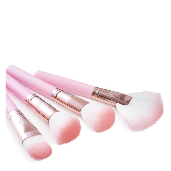 Contour Cosmetics Make Your Mark 4 Face Brush Set - Pink
