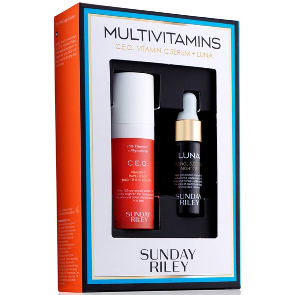 Sunday Riley Multivitamins Kit (Worth $40.00)