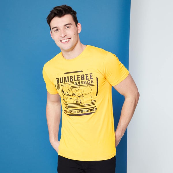 Transformers Bumblebee Garage T-Shirt - Yellow