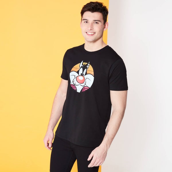 Looney Tunes Kaboom Collection Classic Sylvester Men's T-Shirt - Black