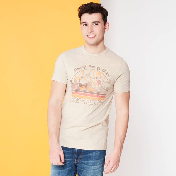 Looney Tunes Kaboom ! Tazmania T-shirt effet rétro - Beige