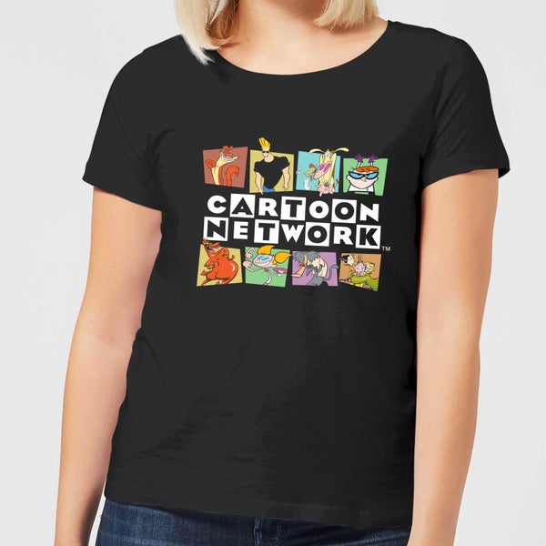 Cartoon Network Logo Characters Women's T-Shirt - Black