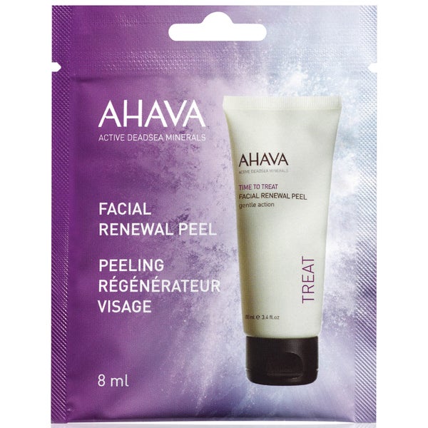 كريم مقشر الوجه اللطيف لتجديد البشرة من AHAVA للاستخدام لمرة واحدة بحجم 8 مل