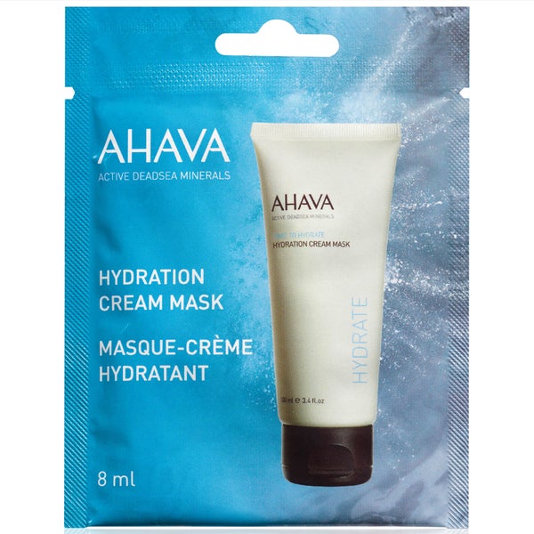 AHAVA Single Use Hydration Cream Mask 8 ml