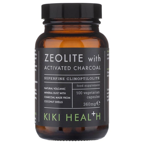 KIKI Health Zeolite with Activated Charcoal Vegicaps (100 kapsułek wegetariańskich)