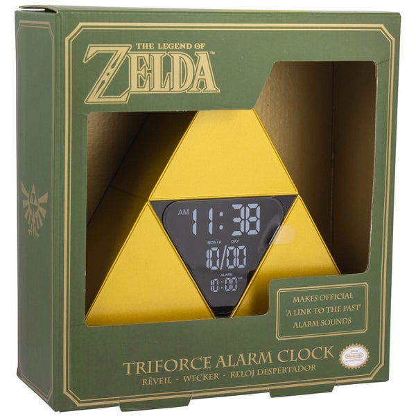 Réveil-matin Tri-Force The Legend of Zelda