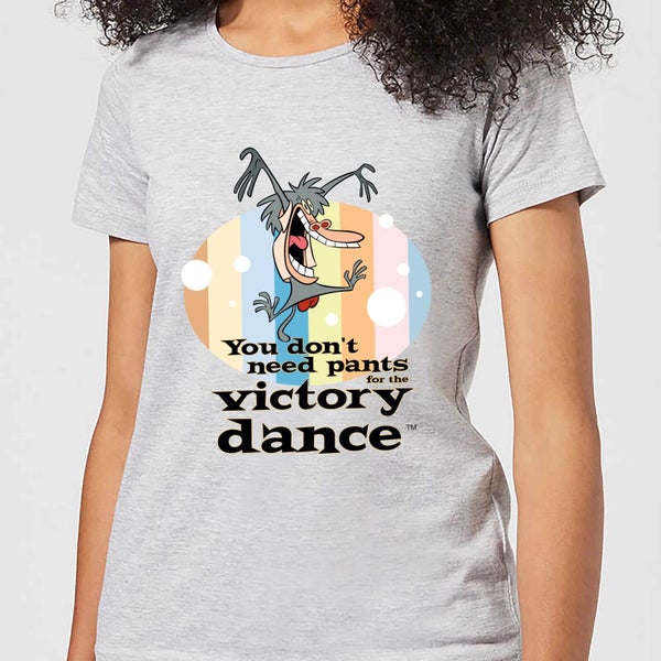 I Am Weasel You Don't Need Pants For The Victory Dance Women's T-Shirt - Grey
