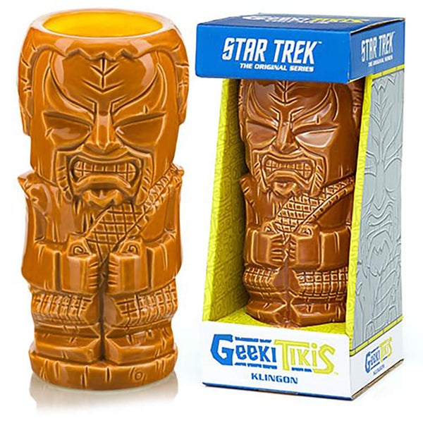Beeline Creative Star Trek: TOS Klingon 16 oz. Geeki Tikis Mug