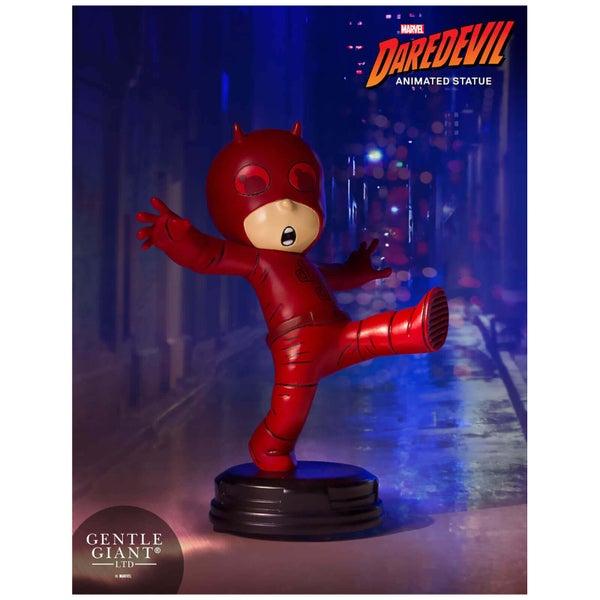 Statuette effet animé Daredevil de Marvel (10 cm) – Gentle Giant
