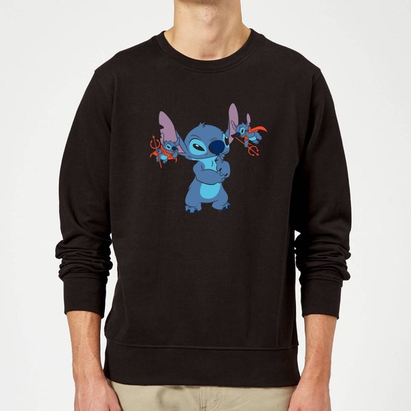 Disney Lilo & Stitch Little Devils trui - Zwart