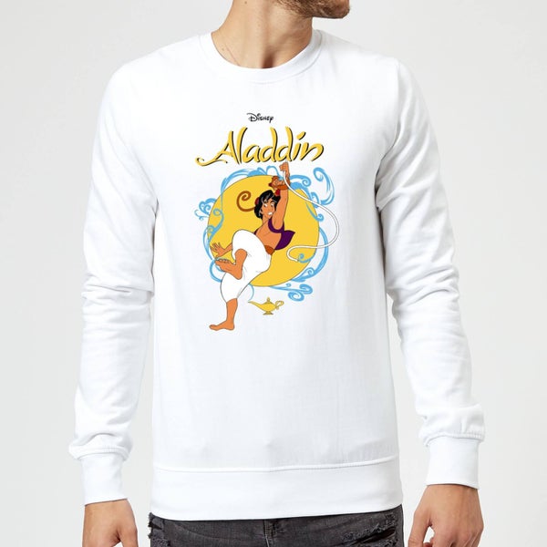 Disney Aladdin Rope Swing Sweatshirt - White