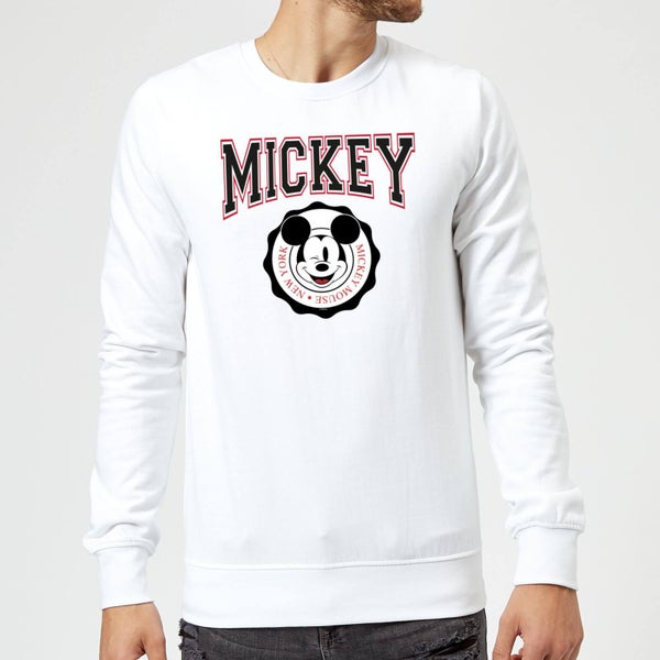 Disney Mickey New York Sweatshirt - Weiß