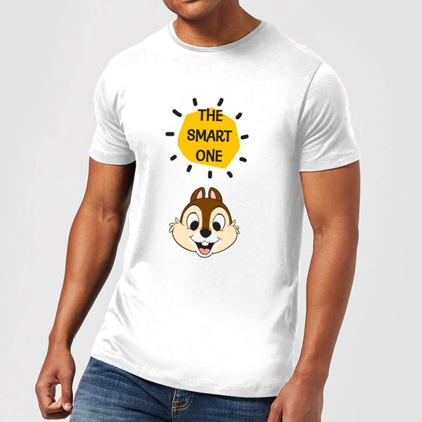 Disney Chip 'N' Dale The Smart One Men's T-Shirt - White