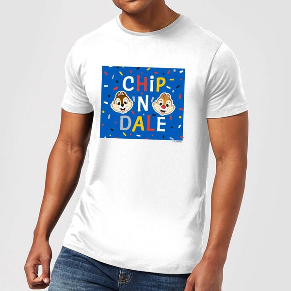 Disney Chip N' Dale Herren T-Shirt - Weiß