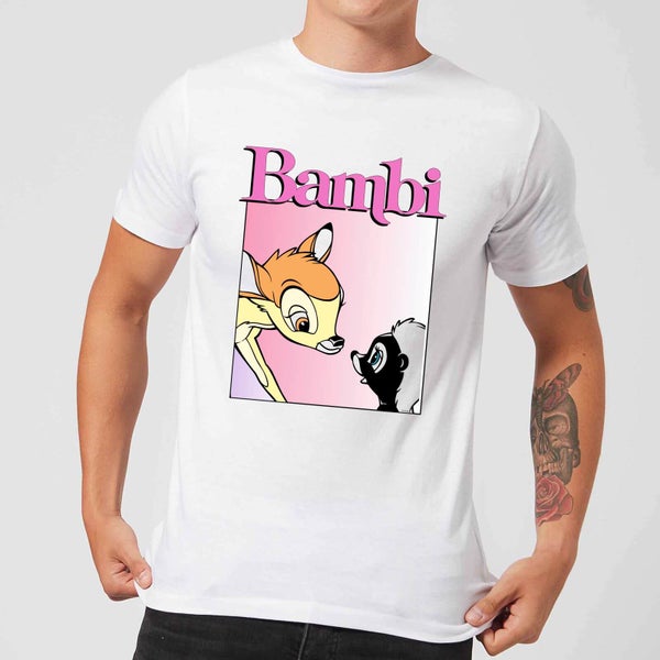 Disney Bambi Nice To Meet You Men's T-Shirt - White
