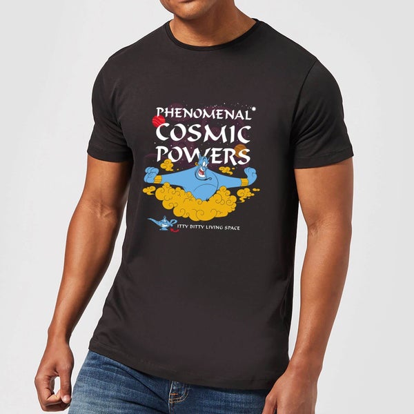 Camiseta Aladdin Phenomenal Cosmic Power para hombre de Disney - Negro