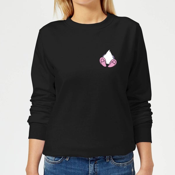 Disney Daisy Duck Backside Women's Sweatshirt - Black