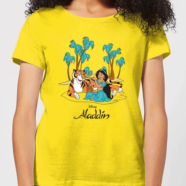 Camiseta para mujer Aladdin Princess Jasmine de Disney - Amarillo