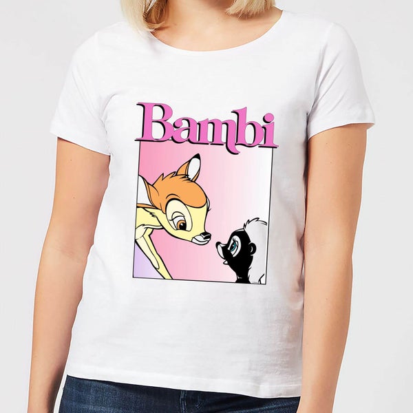 Disney Bambi Nice To Meet You dames t-shirt - Wit