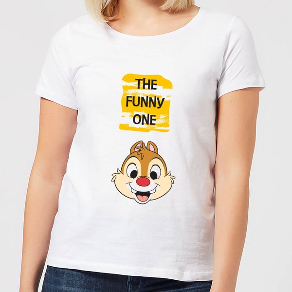 Disney Chip 'N' Dale The Funny One Women's T-Shirt - White