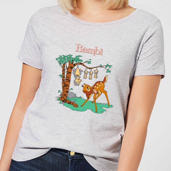 Disney Bambi Tilted Up dames t-shirt - Grijs