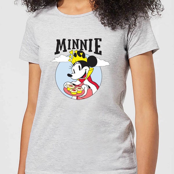 Disney Mickey Mouse Queen Minnie Women's T-Shirt - Grey