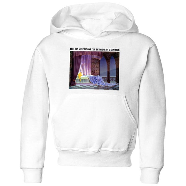 Disney Sleeping Beauty I'll Be There In Five Kids' Hoodie - White