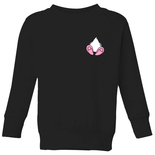 Disney Daisy Duck Backside Kids' Sweatshirt - Black
