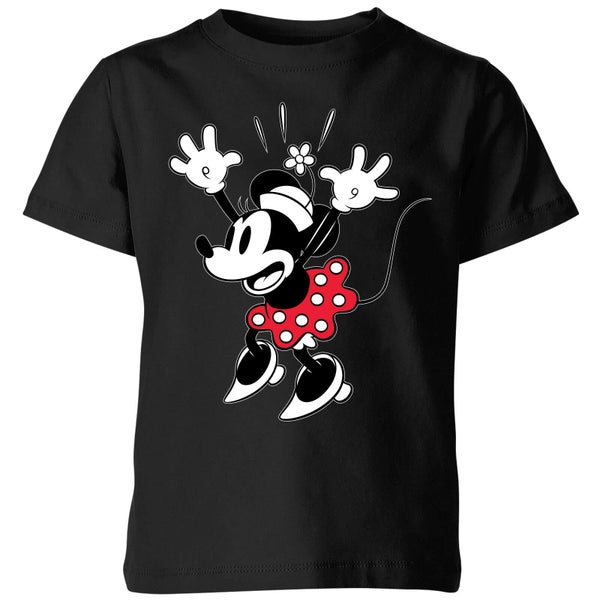 Disney Minnie Mouse Surprise kinder t-shirt - Zwart