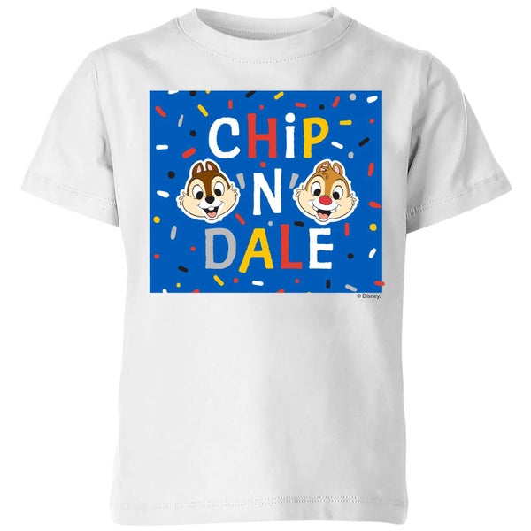 Disney Chip N' Dale Kids' T-Shirt - White