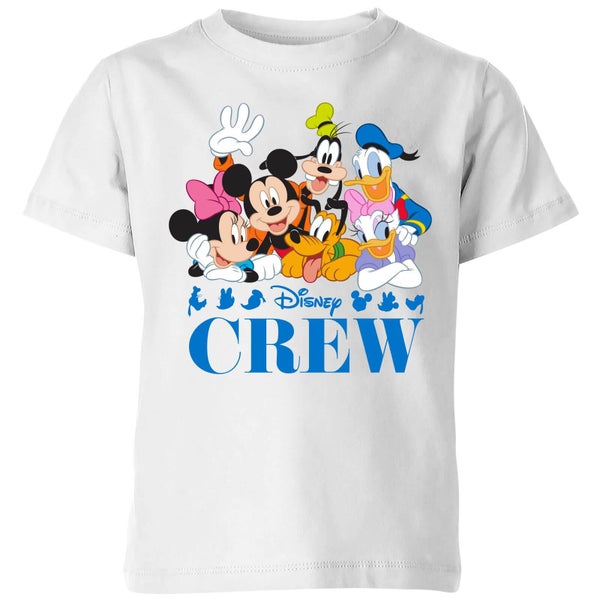 Disney Crew Kids' T-Shirt - White